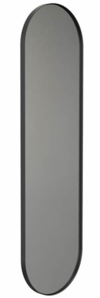 Frost Spiegel UNU 140x40cm black rund